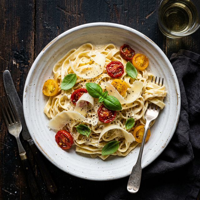 Truffle Cream Pasta